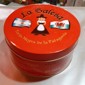 Torta negra de la Patagonia "La Galesa" lata x 300 grs.