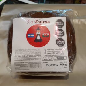 Torta negra "La Galesa" x 600 grs.