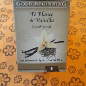 Infusión frutal  té blanco y vainilla